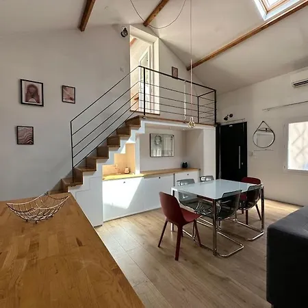 Apartment Maison Style Loft 10 Min A Pied Du Centre *
